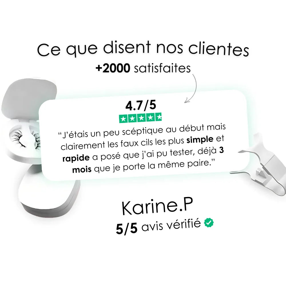 EasyGLAM | Cils magnétiques